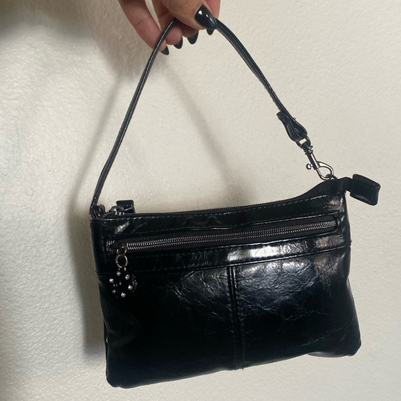 Style & co black Vegan Leather wristlet - Picture 1 of 8